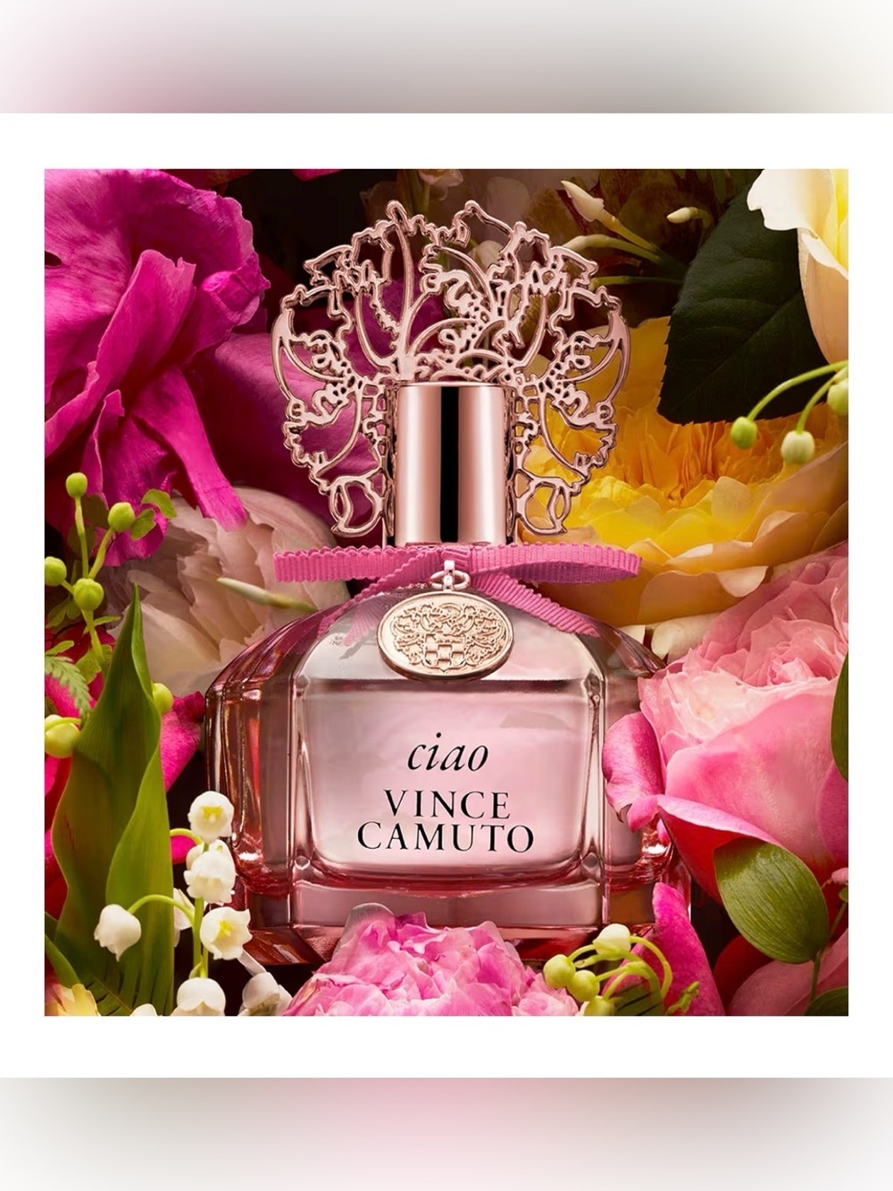 Ciao Vince Camuto Pink Floral E D P